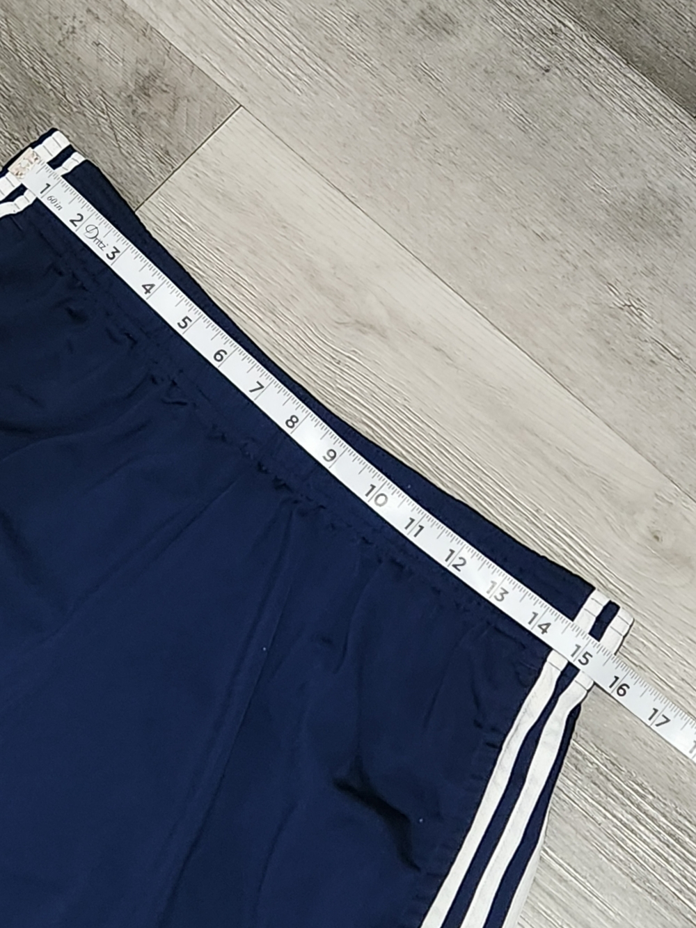 Adidas Youth Navy Track Pants with White Tri-Stripes Logo Size Large - Picture 8 of 12